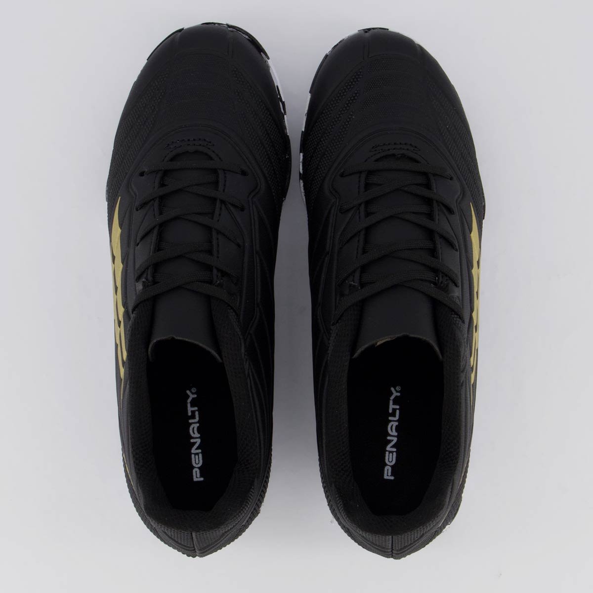 Chuteira Penalty Matis XXI Society Juvenil Preta e Preto 4