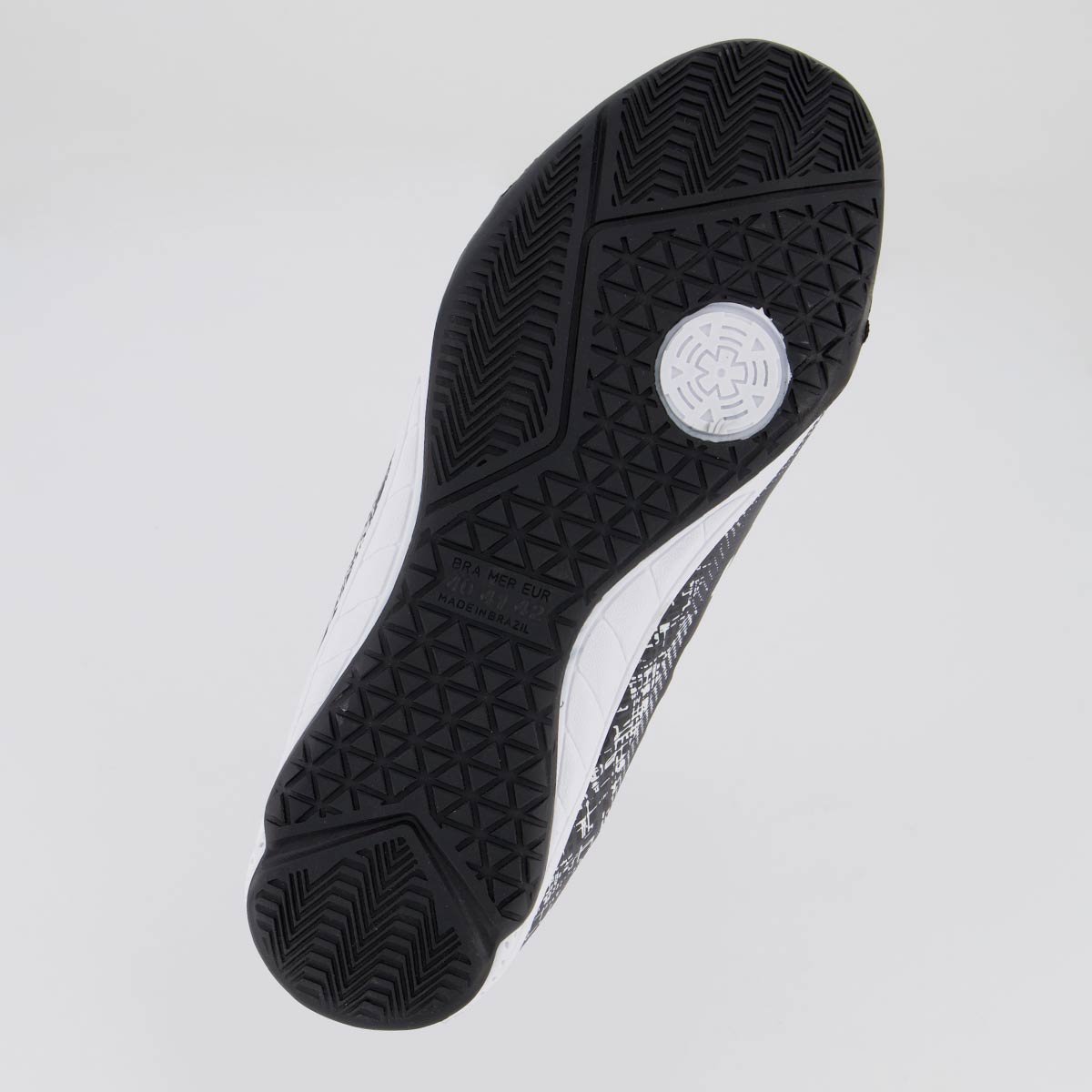 Chuteira Kappa Boston Futsal Preta e Branca Preto/Branco 5