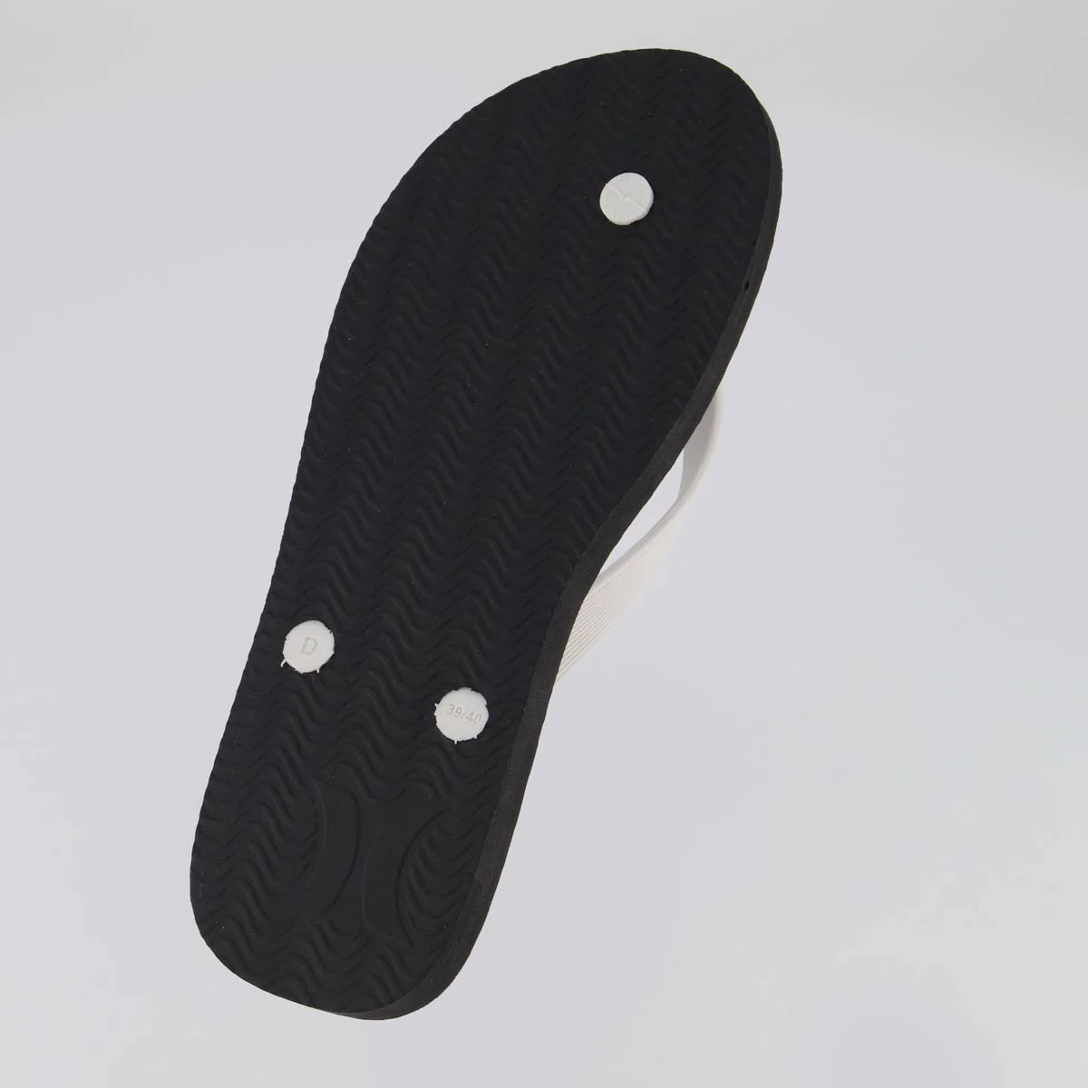 Chinelo Hurley Shadow Preto e Branco Preto/Branco 5