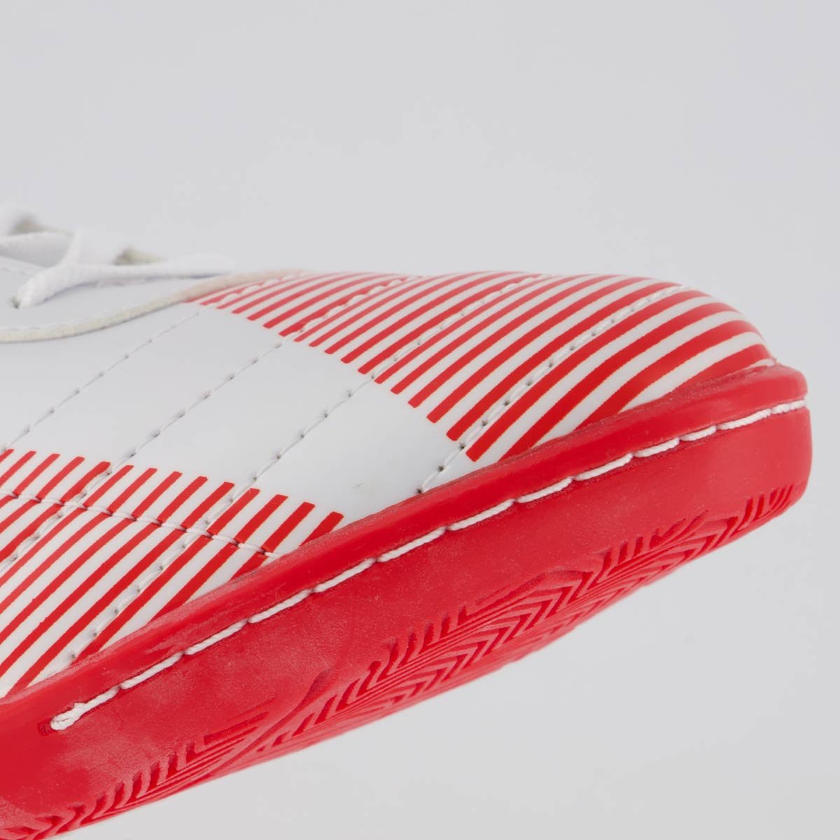 Chuteira Kappa Washington Futsal Branca e Vermelha Branco/Vermelho 8