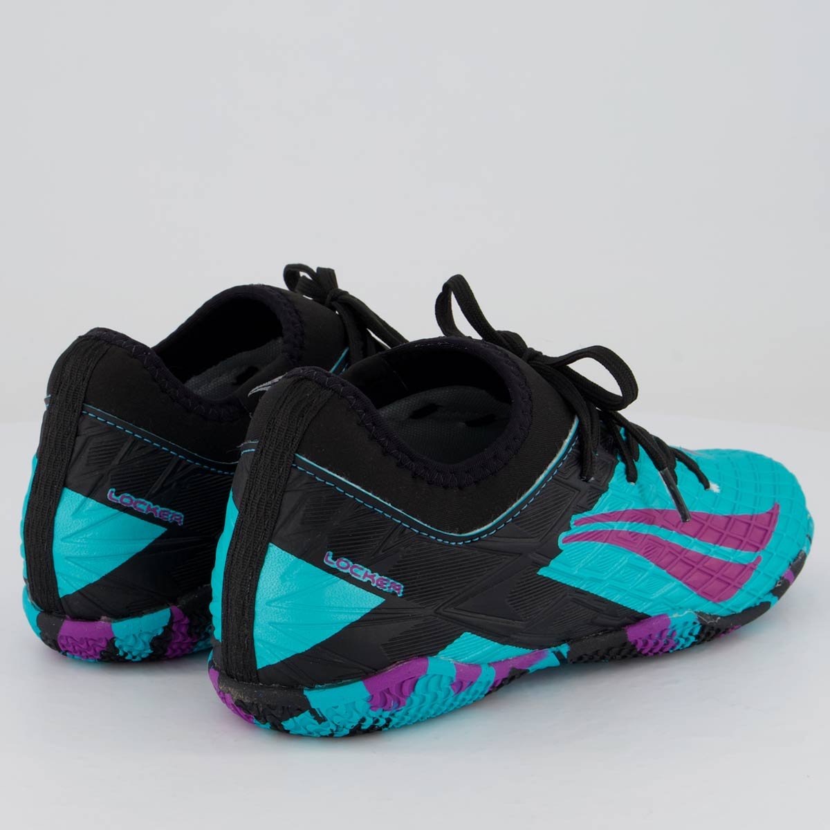 Chuteira Penalty RX Locker Y-3 Futsal Juvenil Azul e Preta Azul/Preto 3