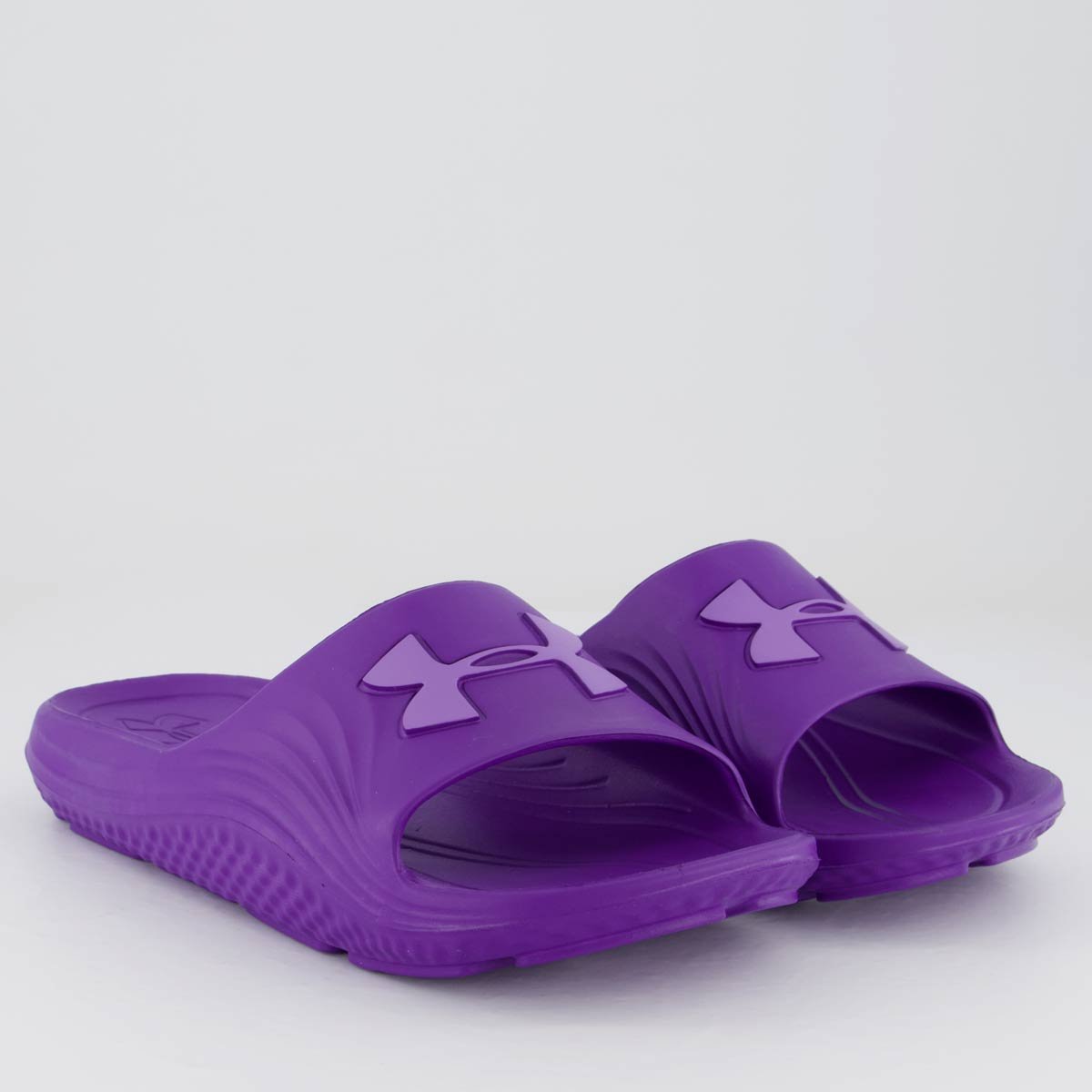 Chinelo Under Armour Core 2 Feminino Roxo Roxo 3