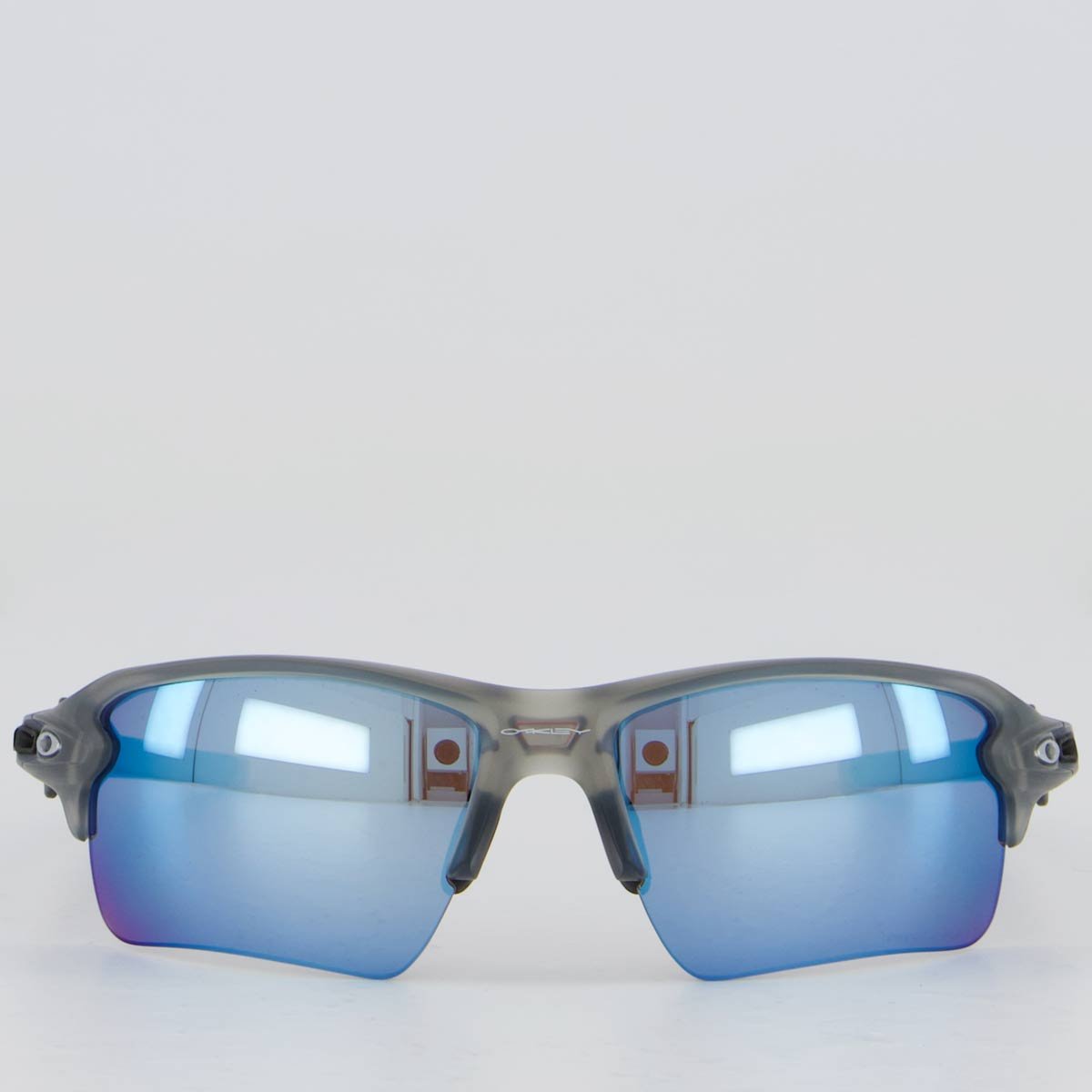 Óculos de Sol Oakley Flak 2.0 XL Matte Cinza e Azul Cinza/Azul 2