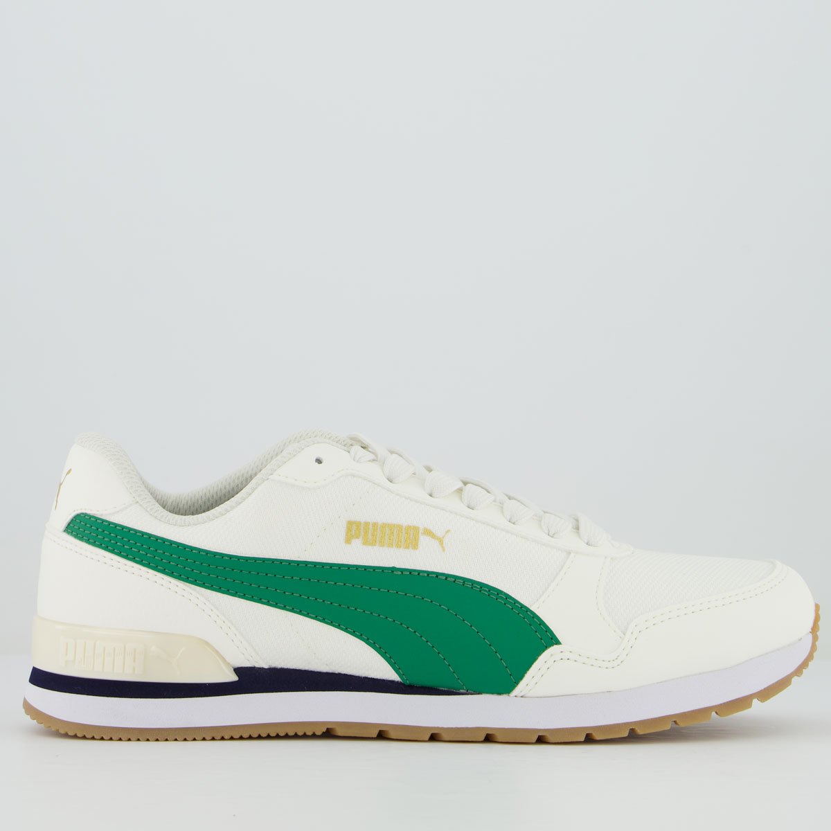 Tênis Puma ST Runner V2 BDP Off White e Verde Branco/Verde 1