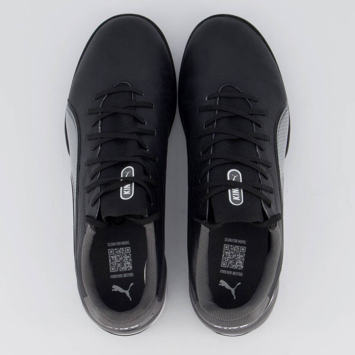 Chuteira Puma King Match TT Society Preto 4
