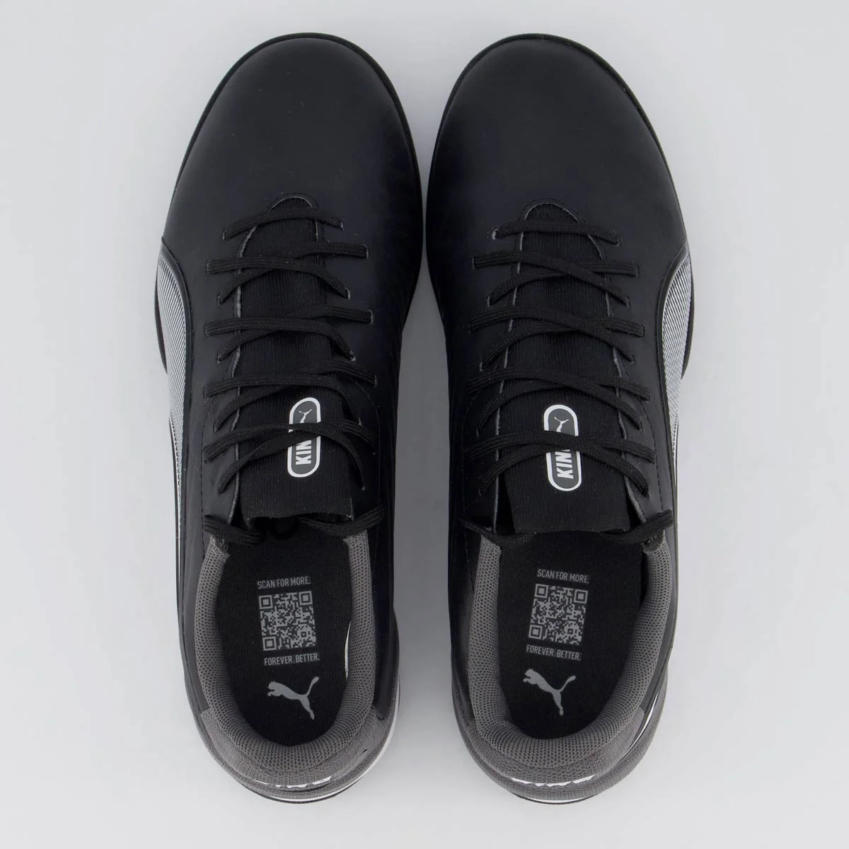 Chuteira Puma King Match TT Society Preto 4