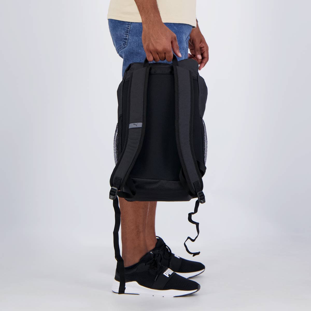 Mochila Puma Phase Hooded Preto Preto 3