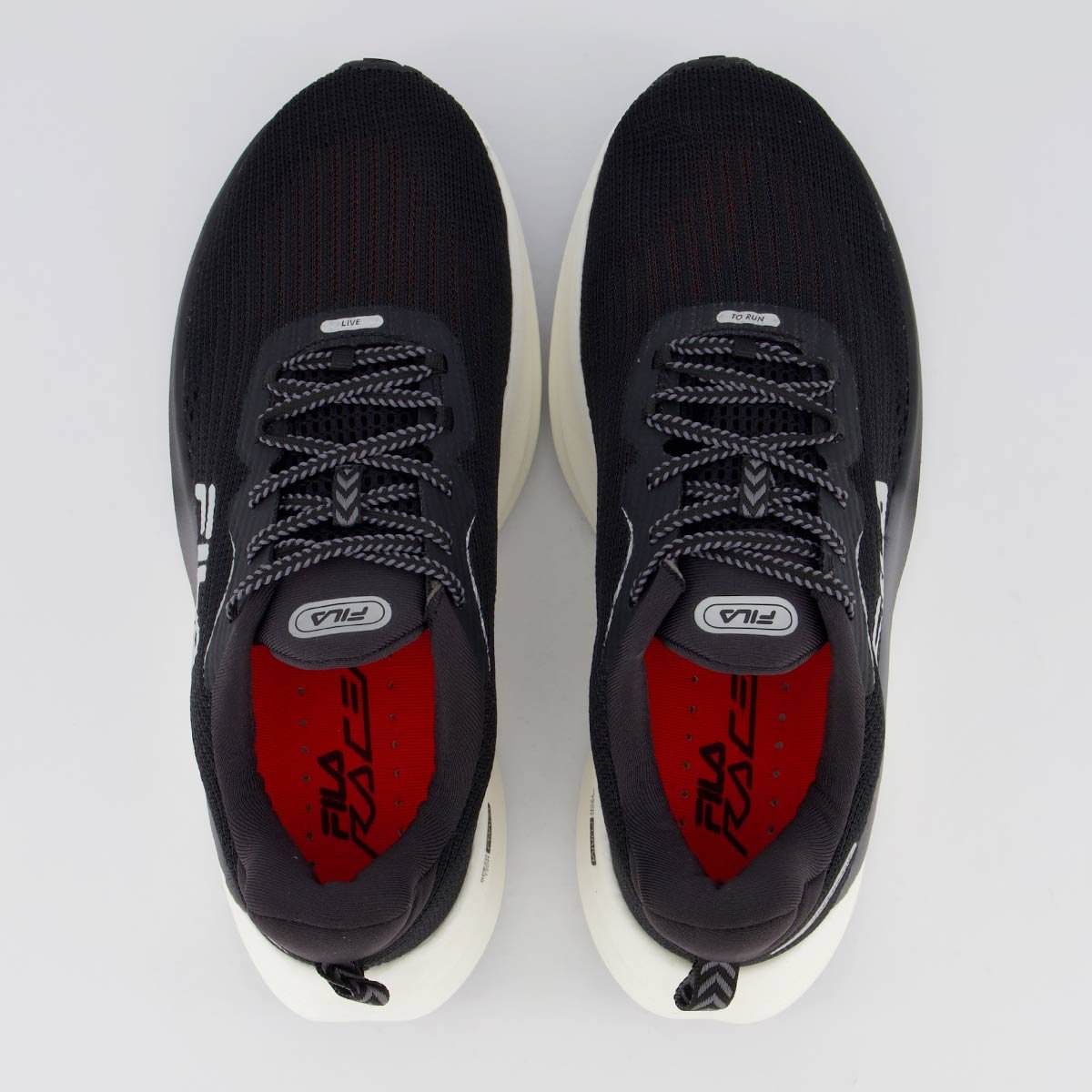 Tênis Fila Racer Speedzone Feminino Preto Preto 4