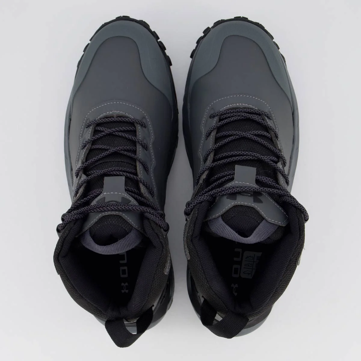 Tênis Under Armour Defense Mid Cinza e Preto Cinza/Preto 4