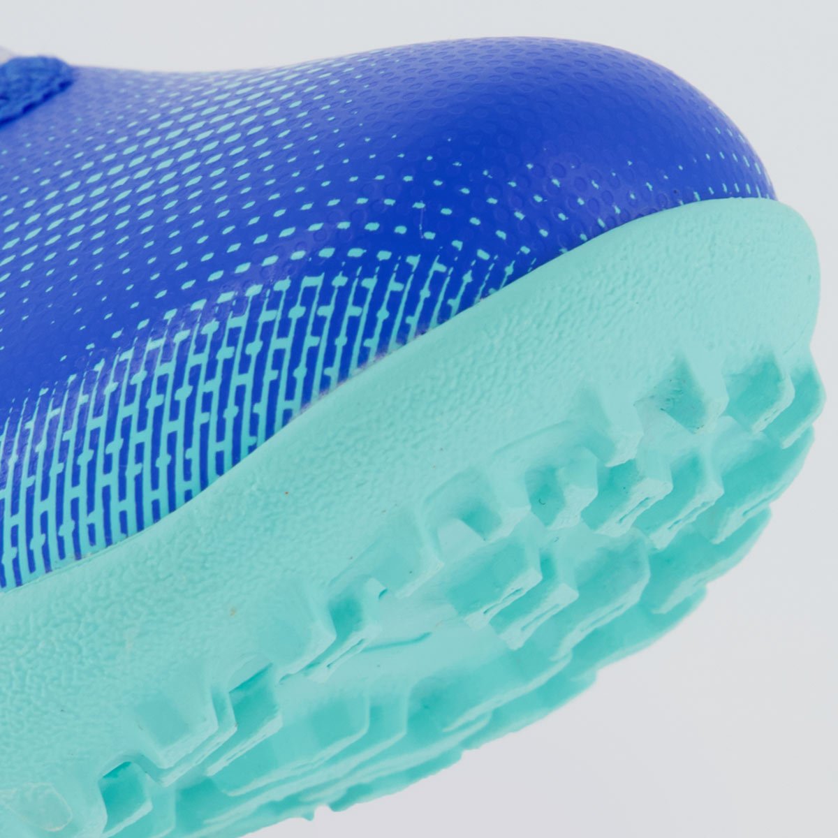 Chuteira Puma Future 7 Play TT Society V PS DP Infantil Azul 8