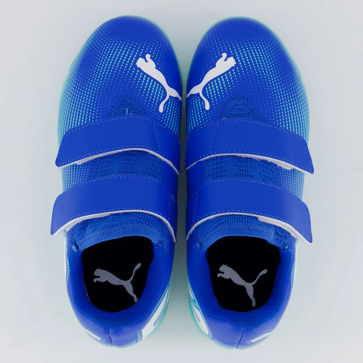 Chuteira Puma Future 7 Play TT Society V PS DP Infantil Azul 4