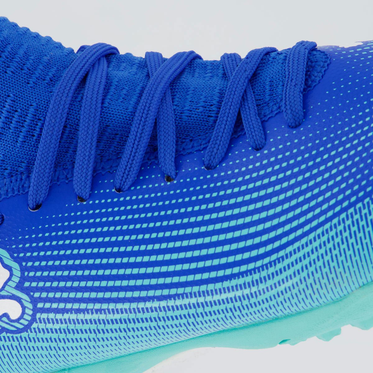 Chuteira Puma Future 7 Play TT PS BDP Society Juvenil Azul Azul 7