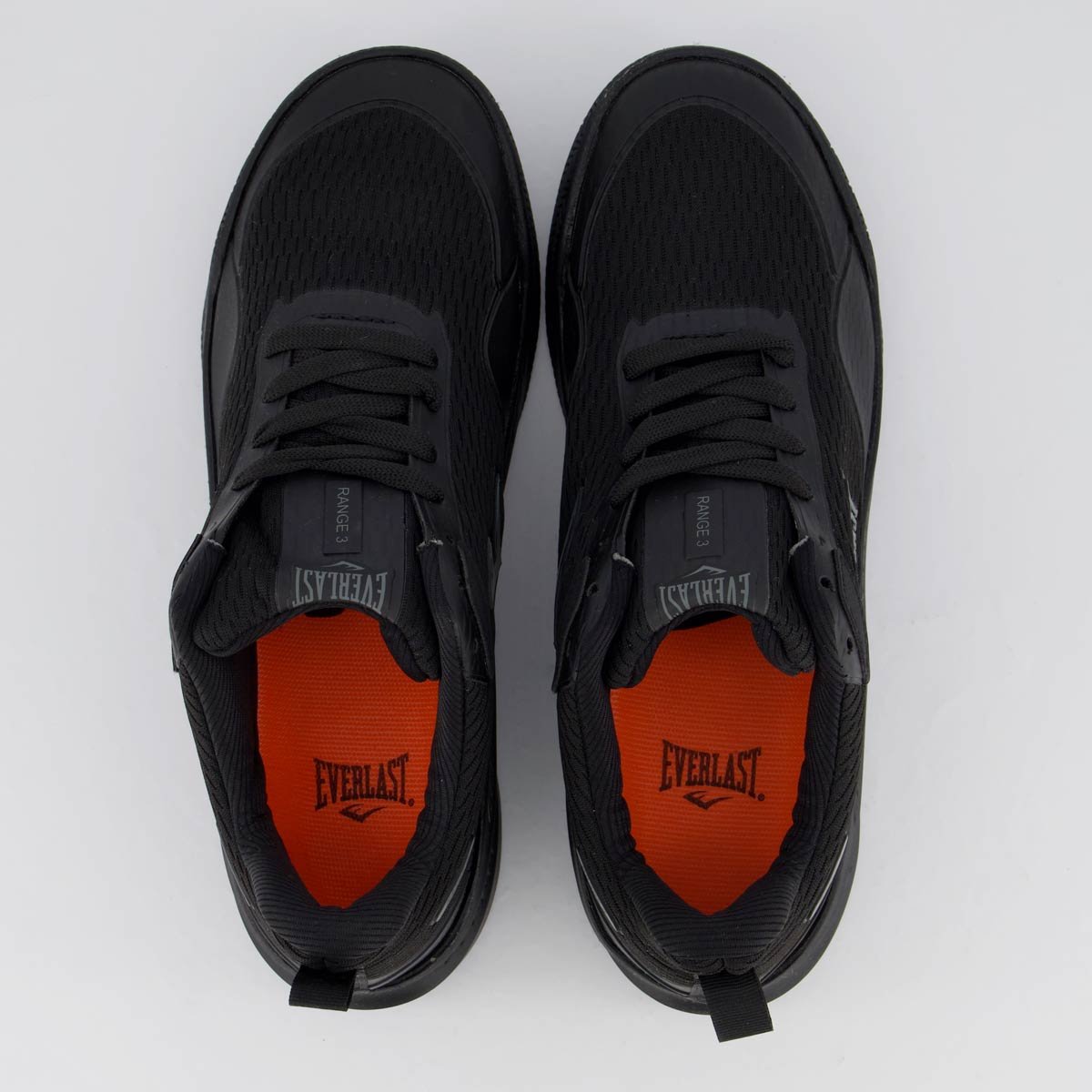 Tênis Everlast Range 3 Preto Preto 4