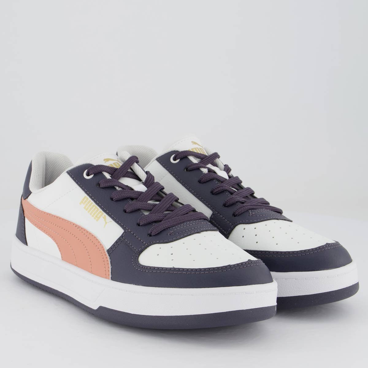 Tênis Puma Caven 2.0 BDP Feminino Branco e Cinza Branco/Cinza 2