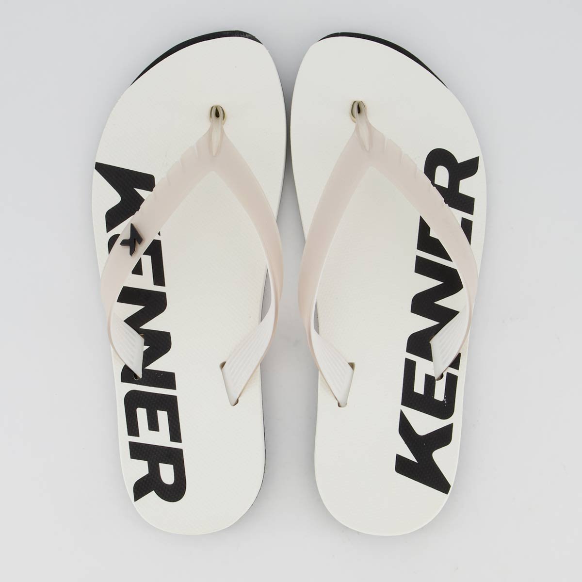 Chinelo Kenner RED Branco e Preto Branco/Preto 1