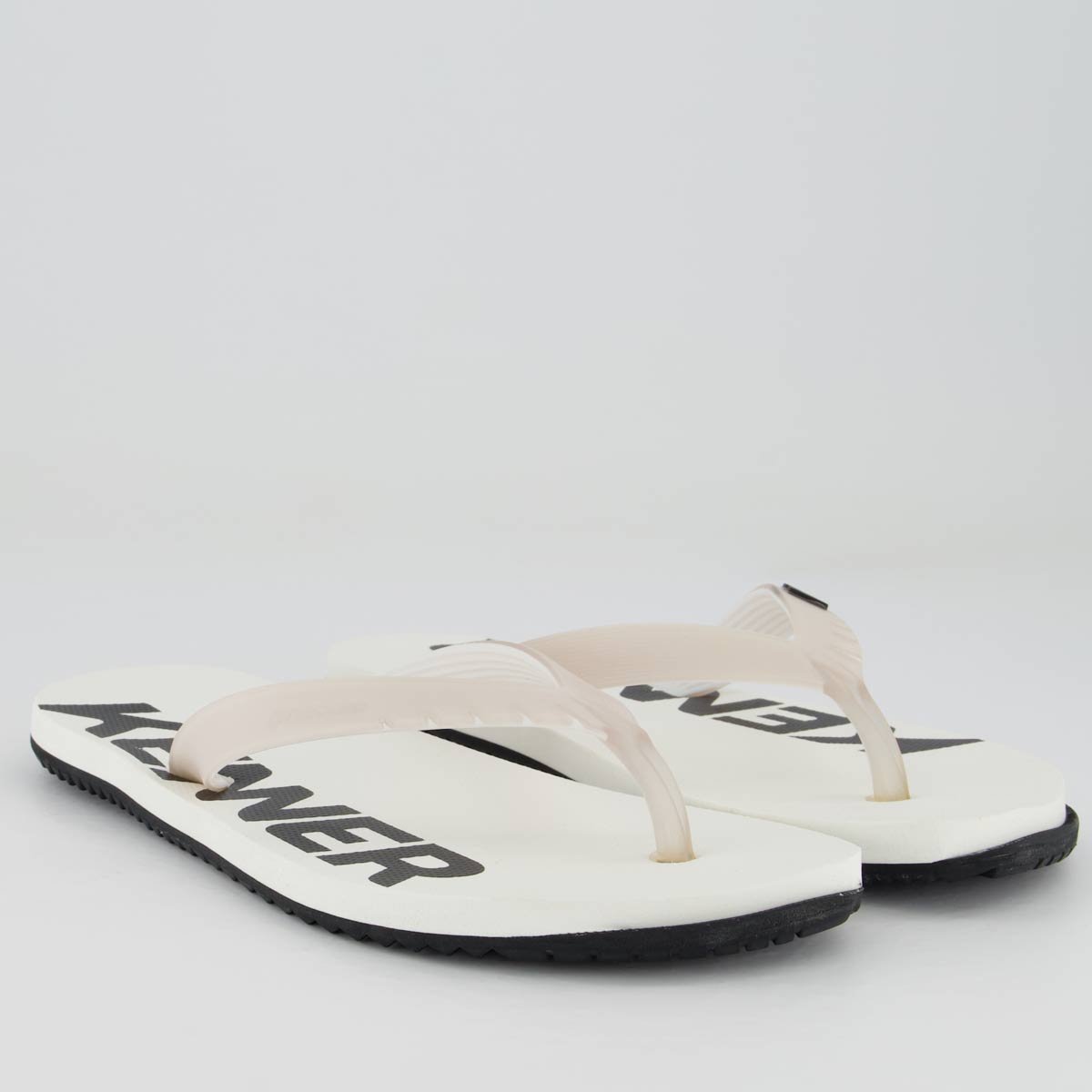 Chinelo Kenner RED Branco e Preto Branco/Preto 3