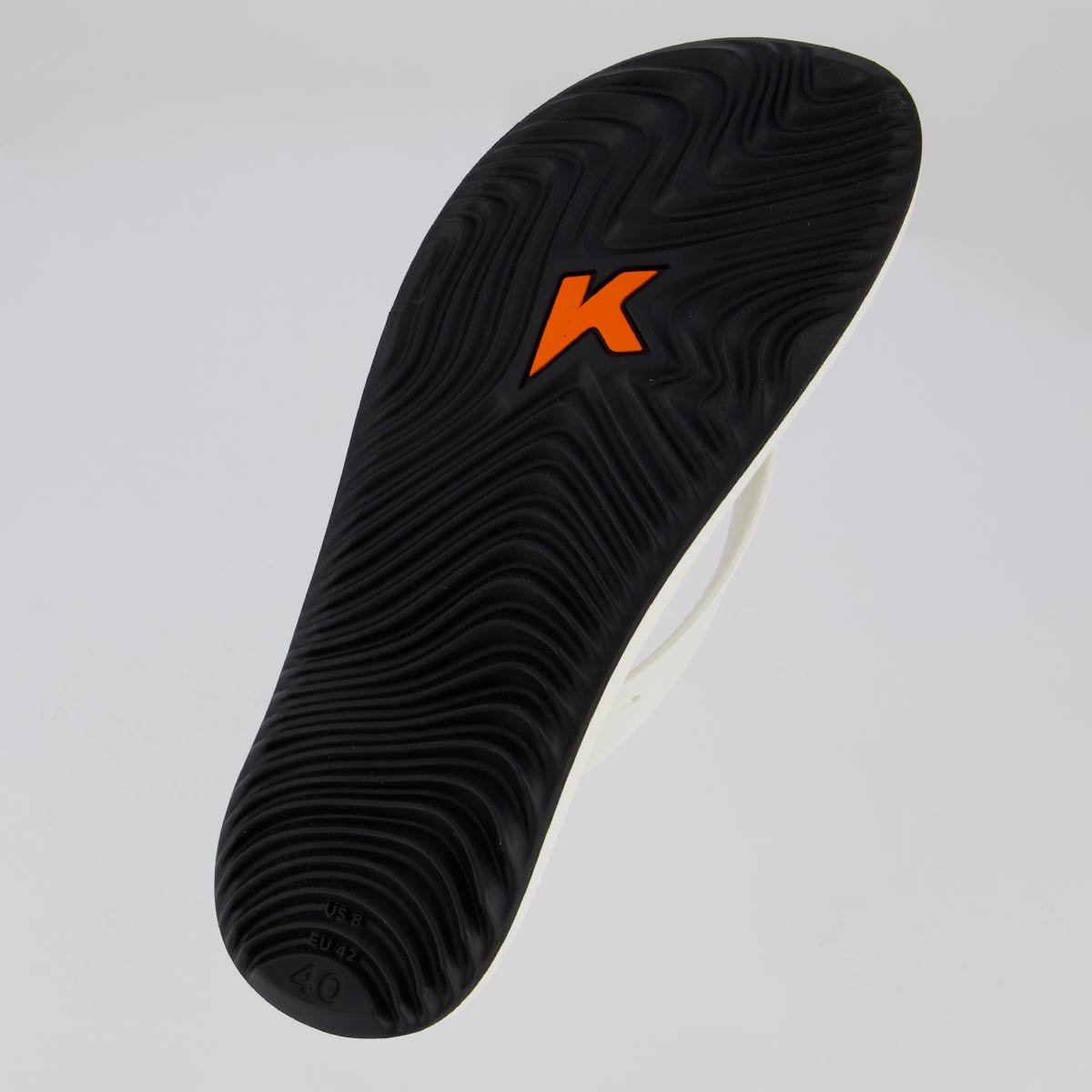 Chinelo Kenner New Summer Branco e Preto Branco/Preto 5