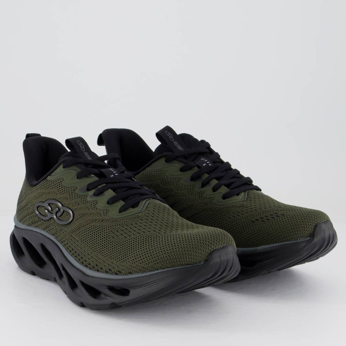 Tênis Olympikus Diffuse 5 Verde Militar Militar 2