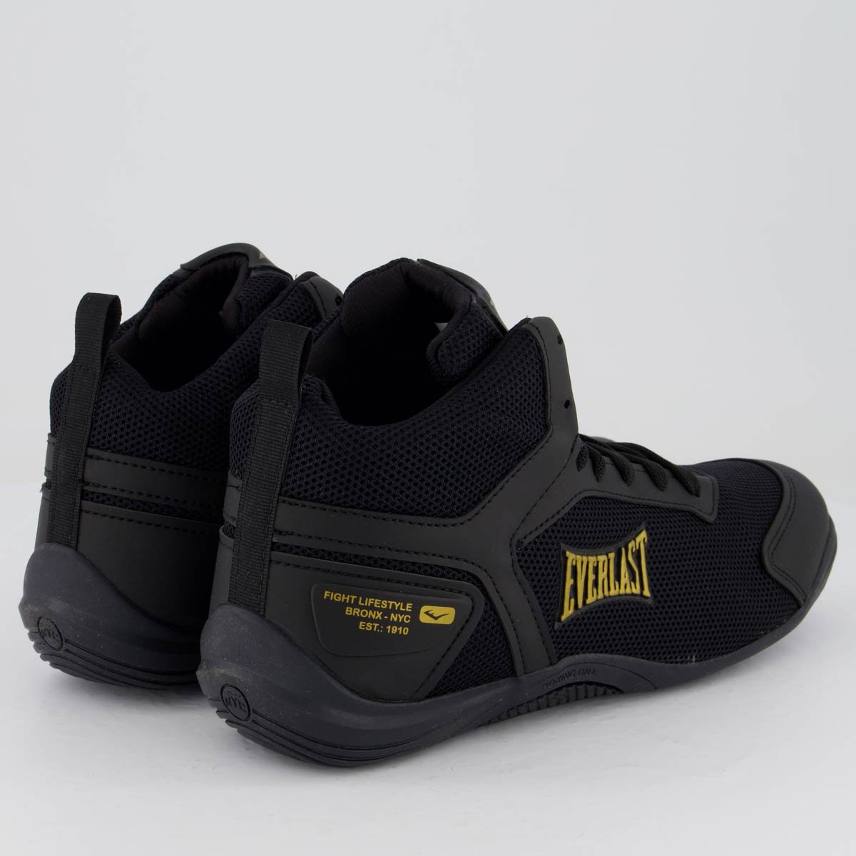 Tênis Everlast Ring III Preto e Dourado Preto/Dourado 3