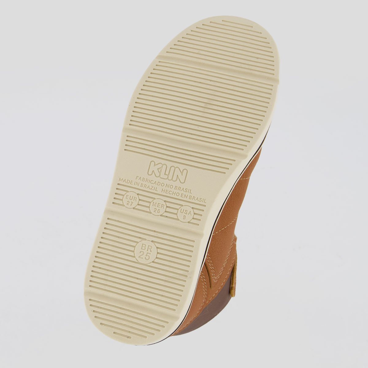 Tênis Klin Flyer Cano Médio Infantil Marrom Marrom 5