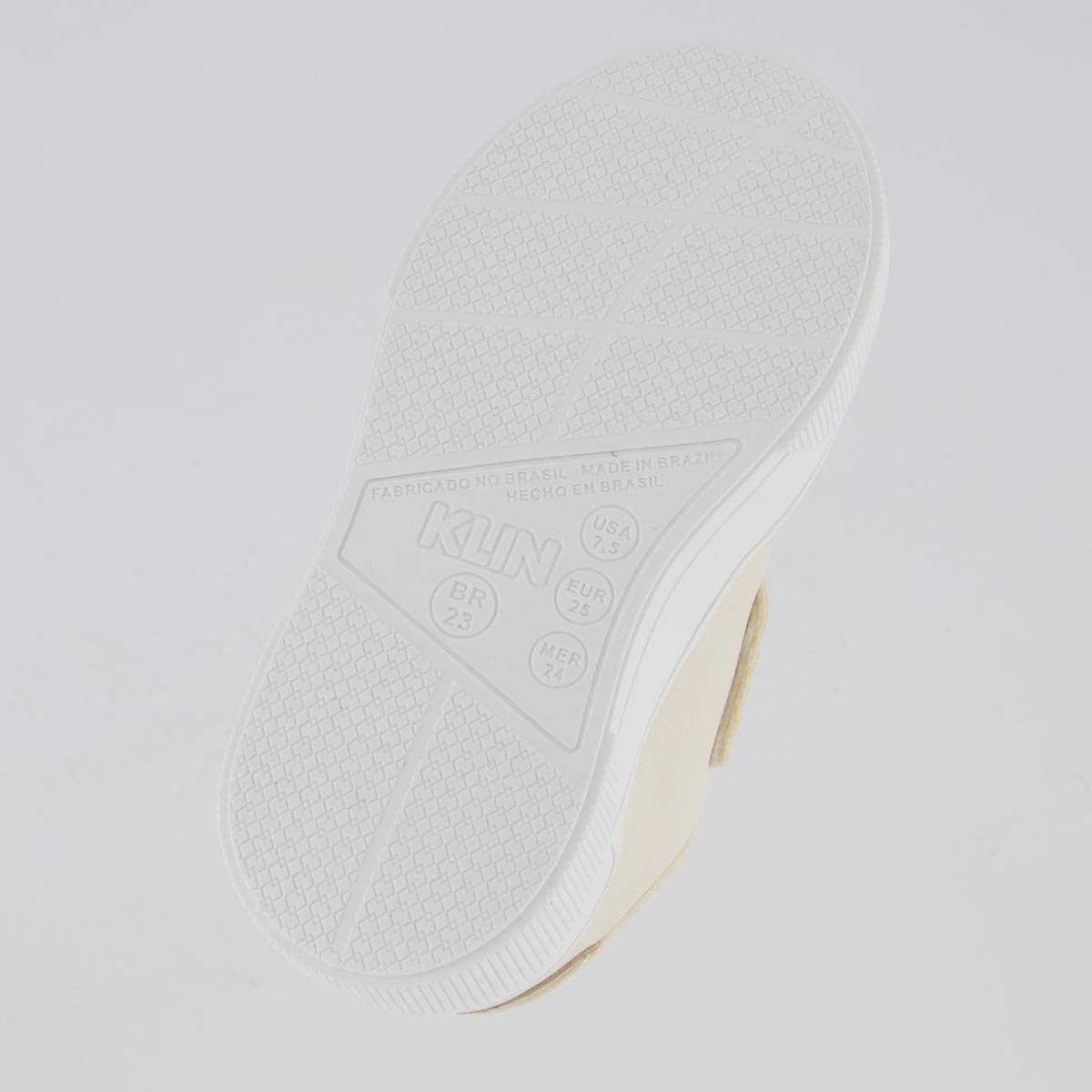 Tênis Klin Sky Infantil Off White e Dourado Branco/Dourado 5