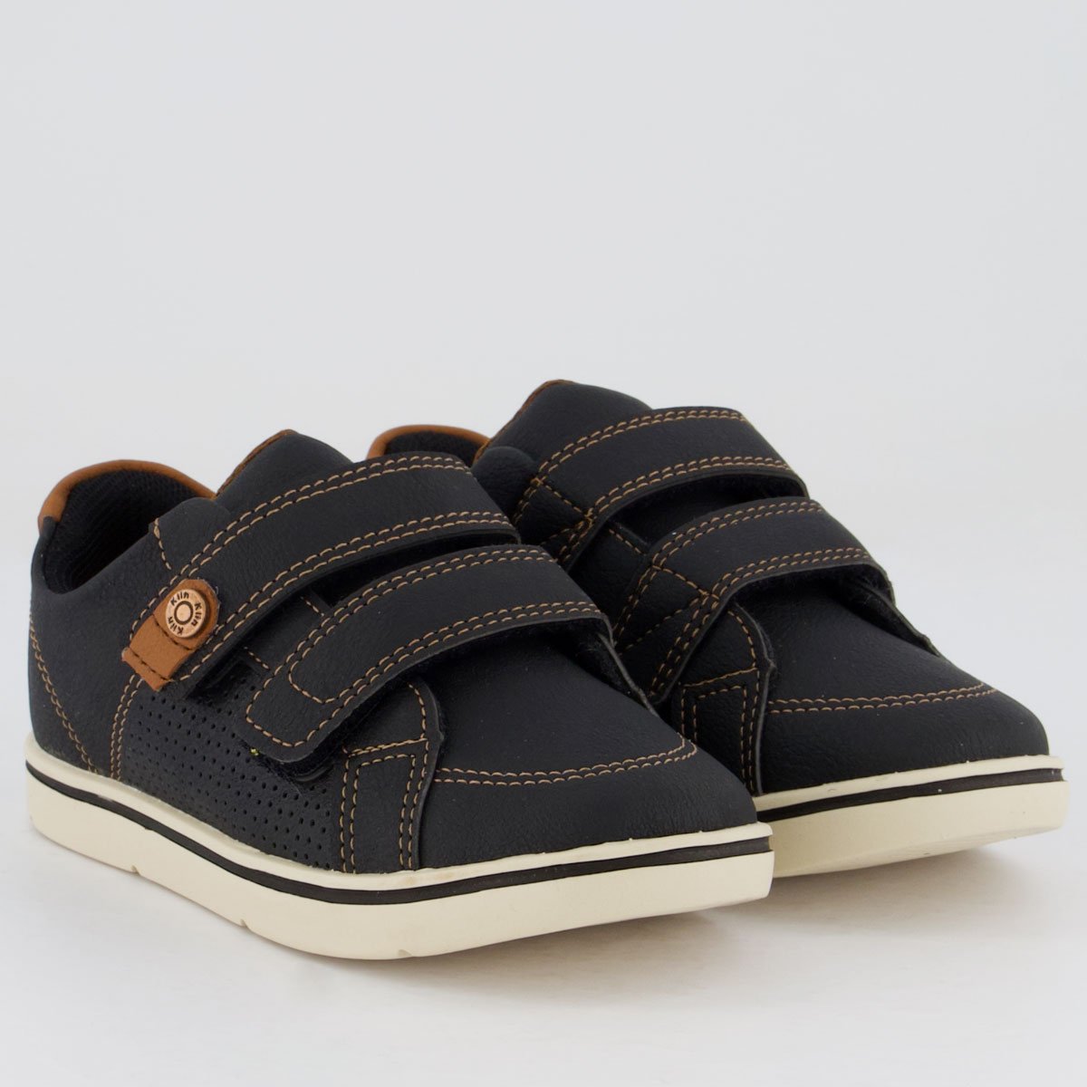 Tênis Klin Flyer Infantil Preto e Marrom Preto/Marrom 2