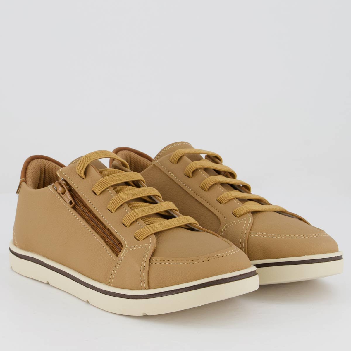 Tênis Klin Flyer Juvenil Taupe Marrom 2