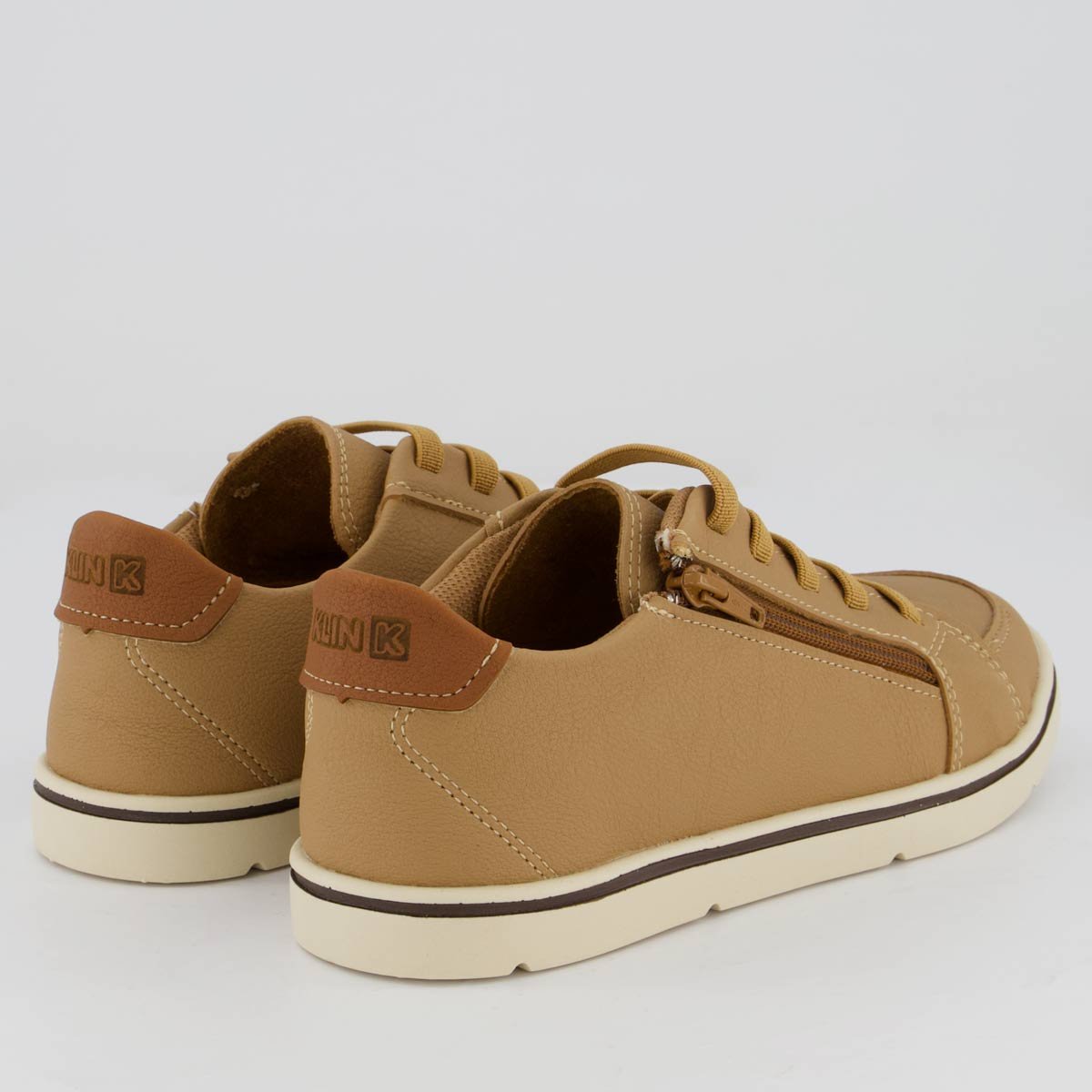 Tênis Klin Flyer Juvenil Taupe Marrom 3