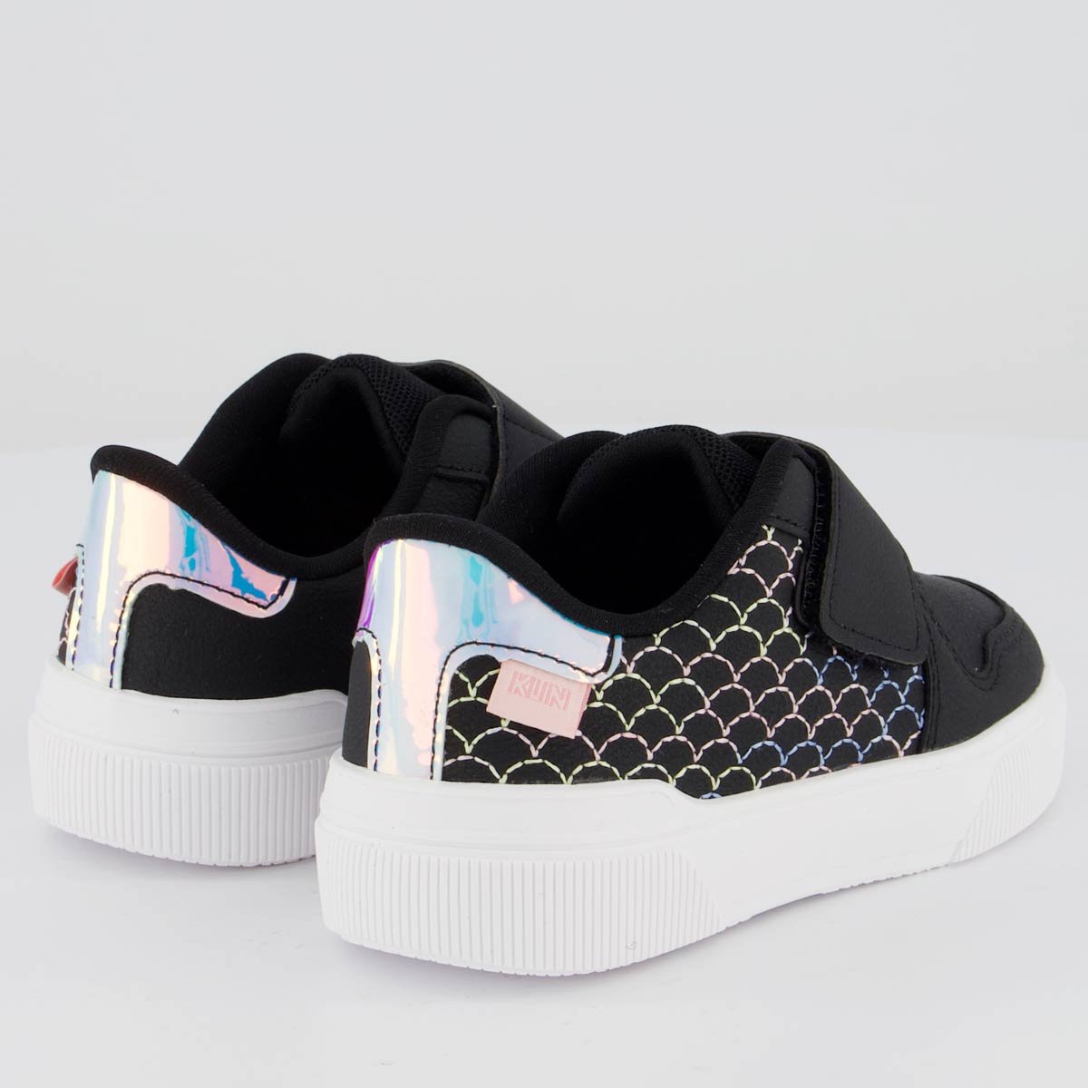 Tênis Klin Sky Holográfico Infantil Preto Preto 3