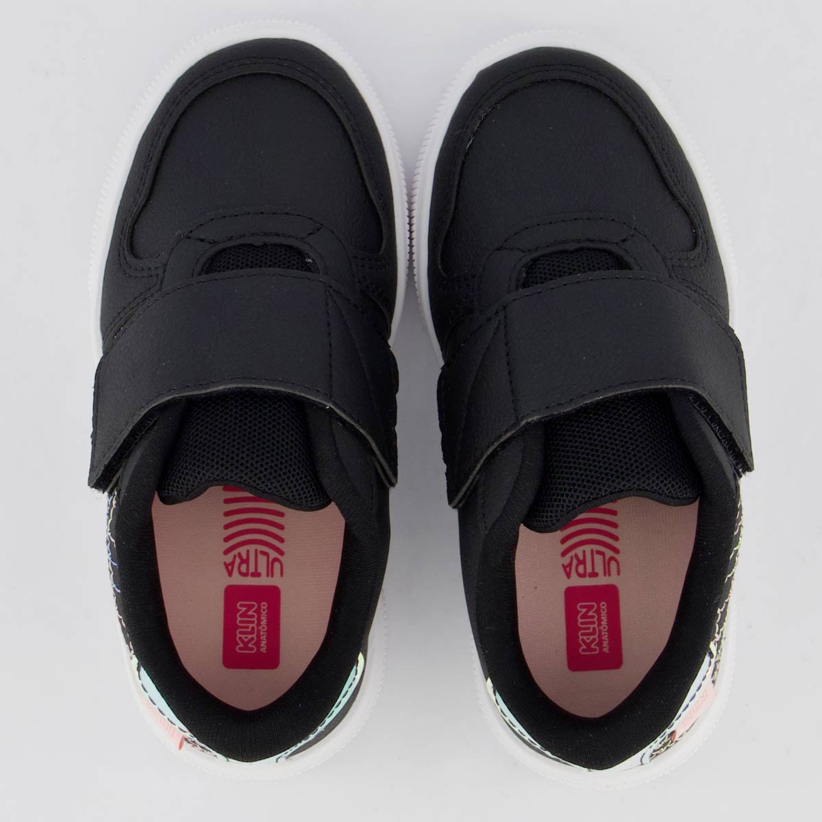 Tênis Klin Sky Holográfico Infantil Preto Preto 4