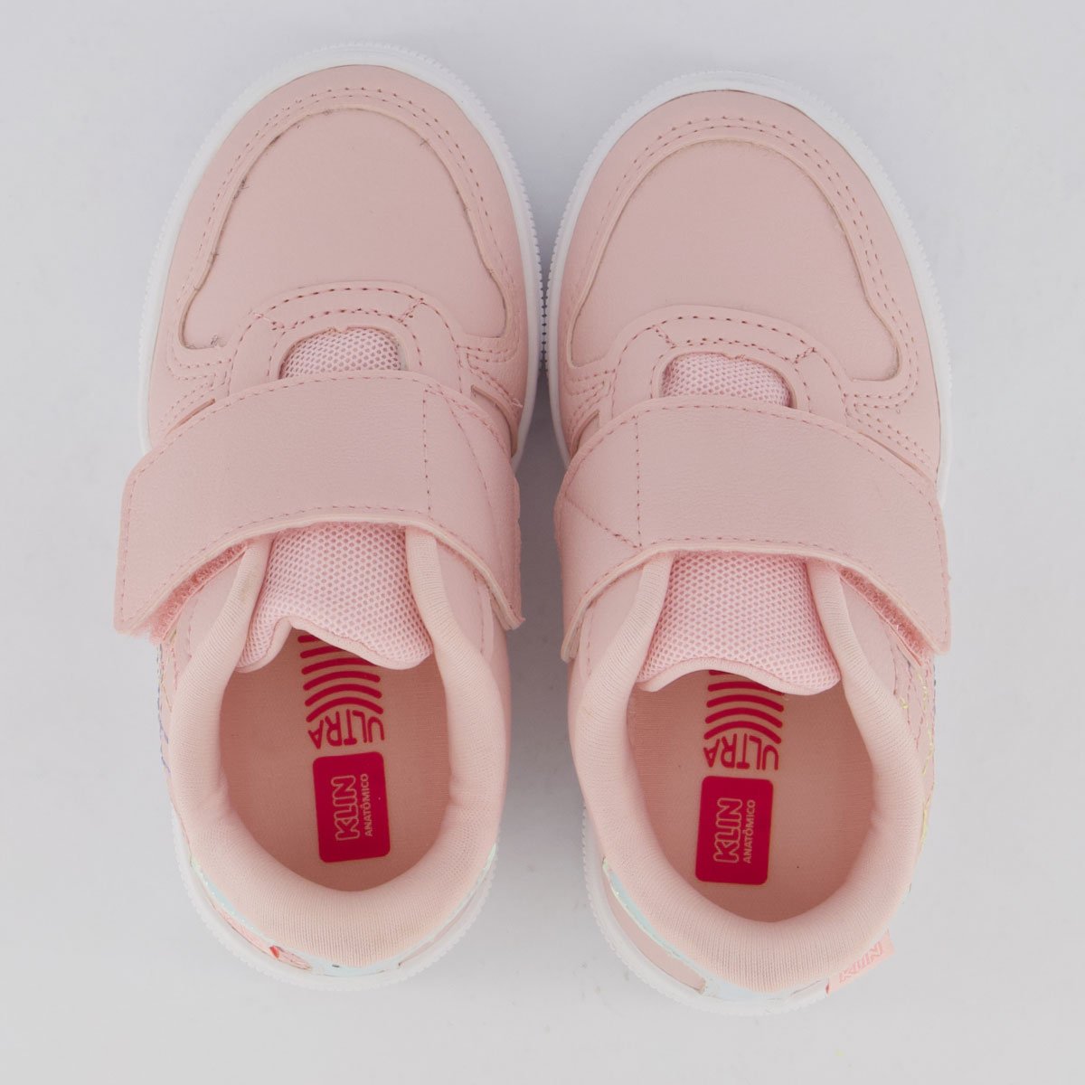 Tênis Klin Sky Infantil Holografico Rosa Rosa 3