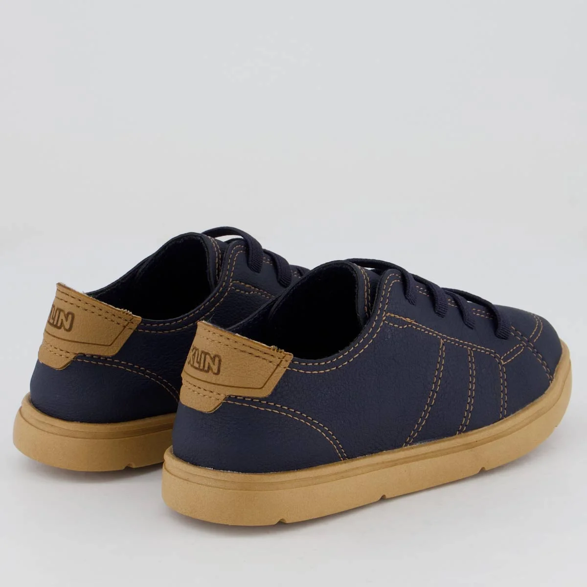 Tênis Klin Flyer Infantil Marinho e Marrom Azul/Marrom 3
