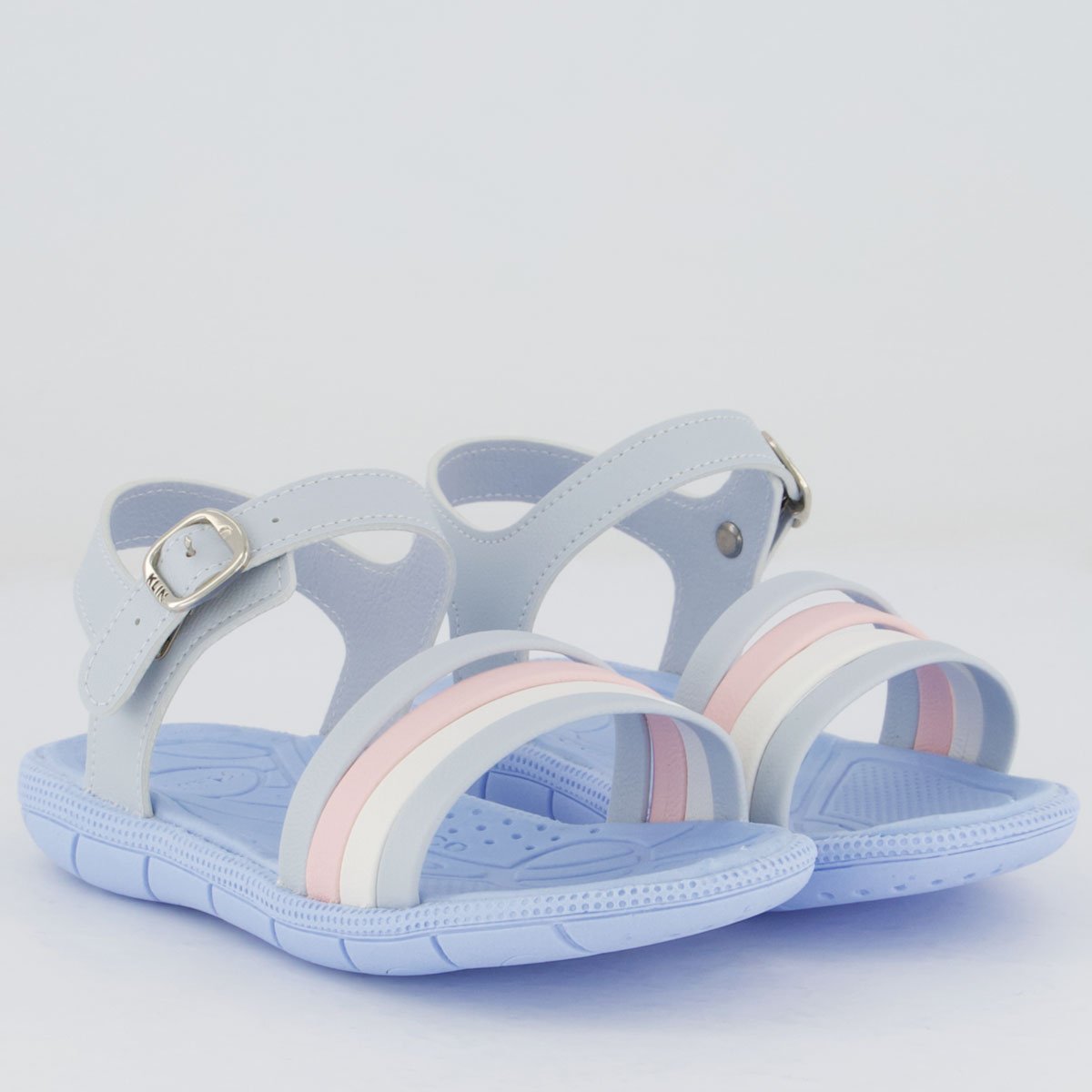 Sandália Klin Tic Tac Infantil Azul Claro Azul 2