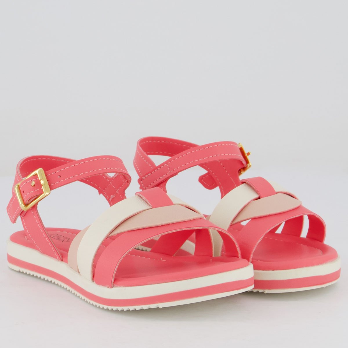 Sandalia Klin Lolinha Infantil Rosa Rosa 2