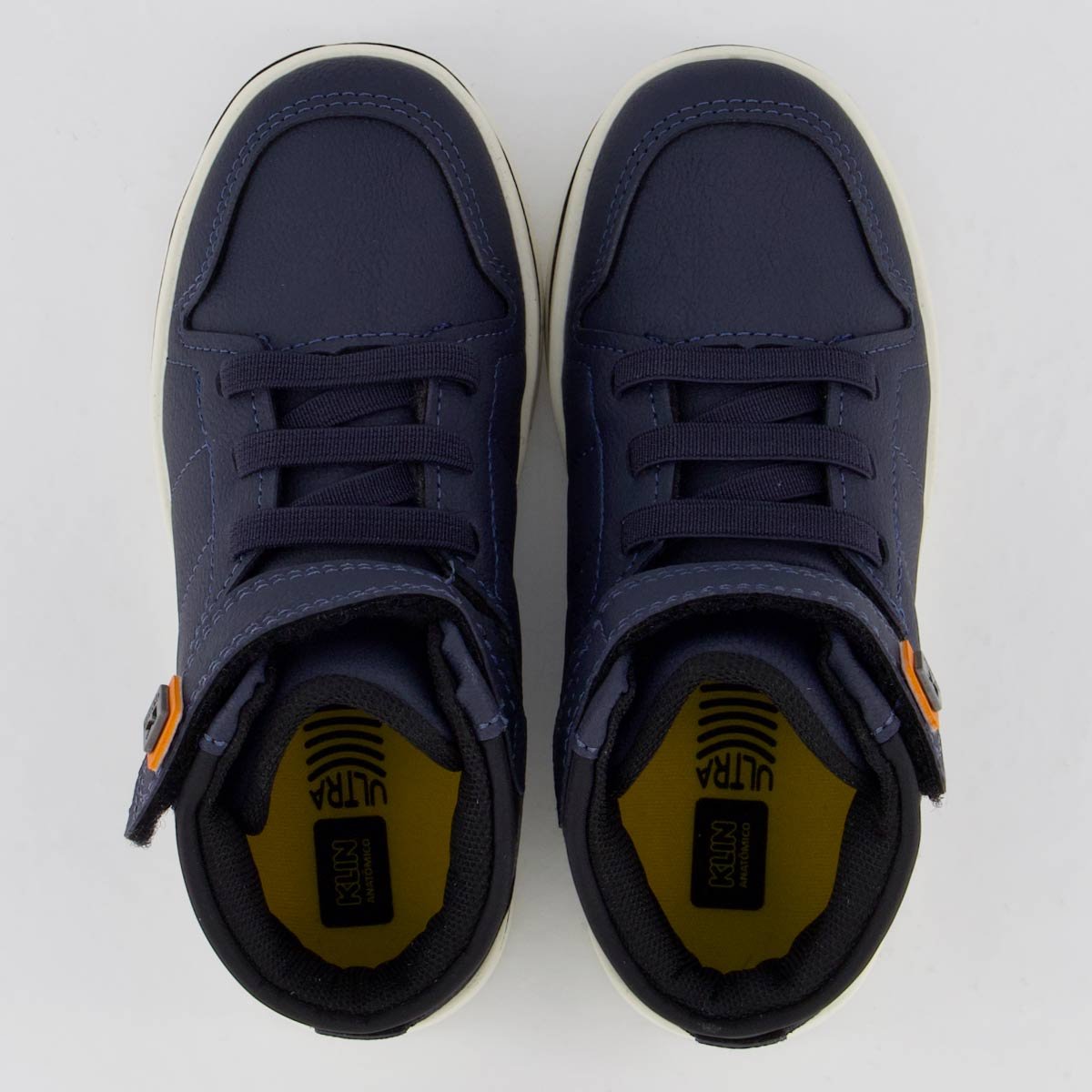 Tênis Klin Flyer Cano Médio Infantil Marinho e Preto Azul/Preto 4
