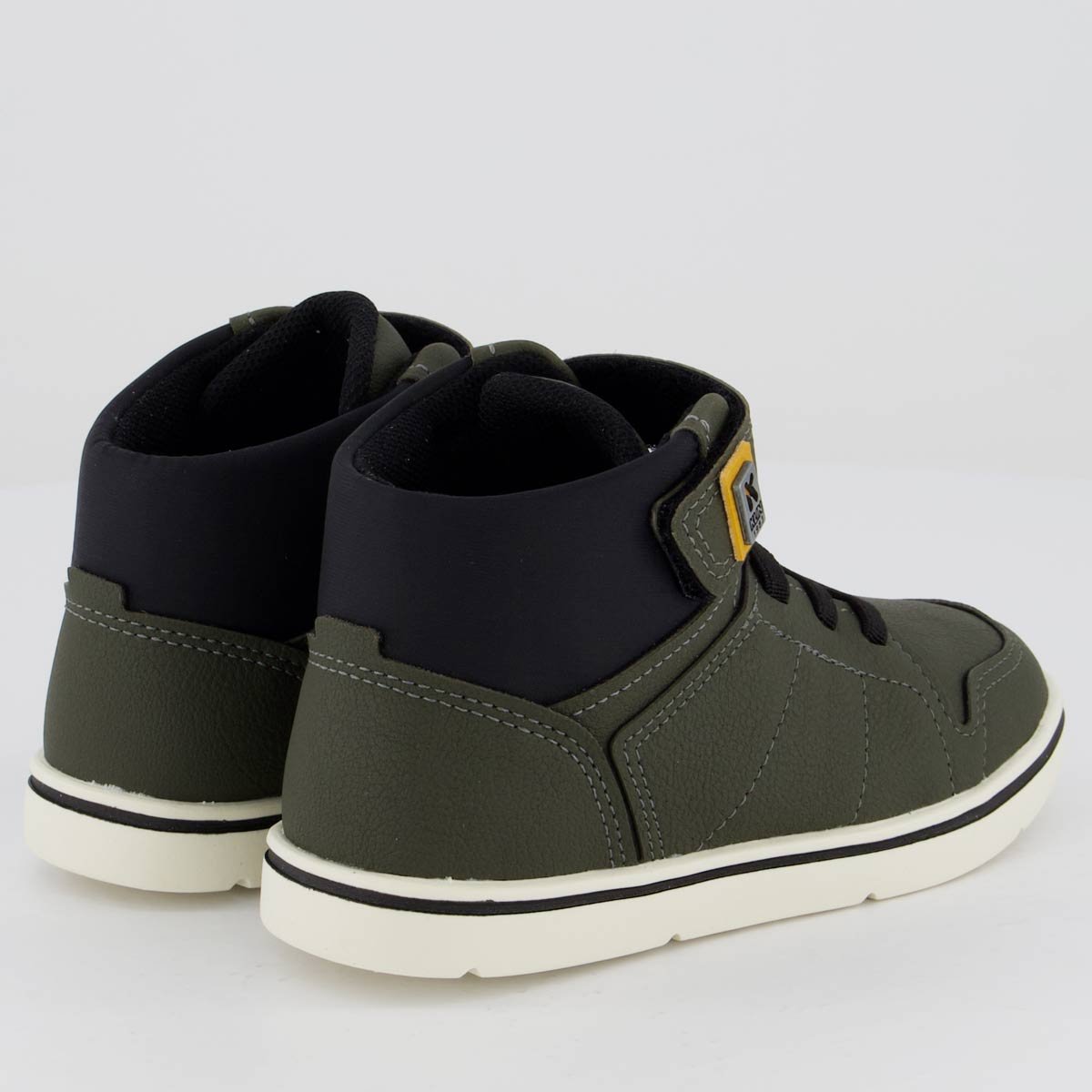 Tênis Klin Flyer Cano Médio Infantil Verde Militar e Preto Verde/Preto 3