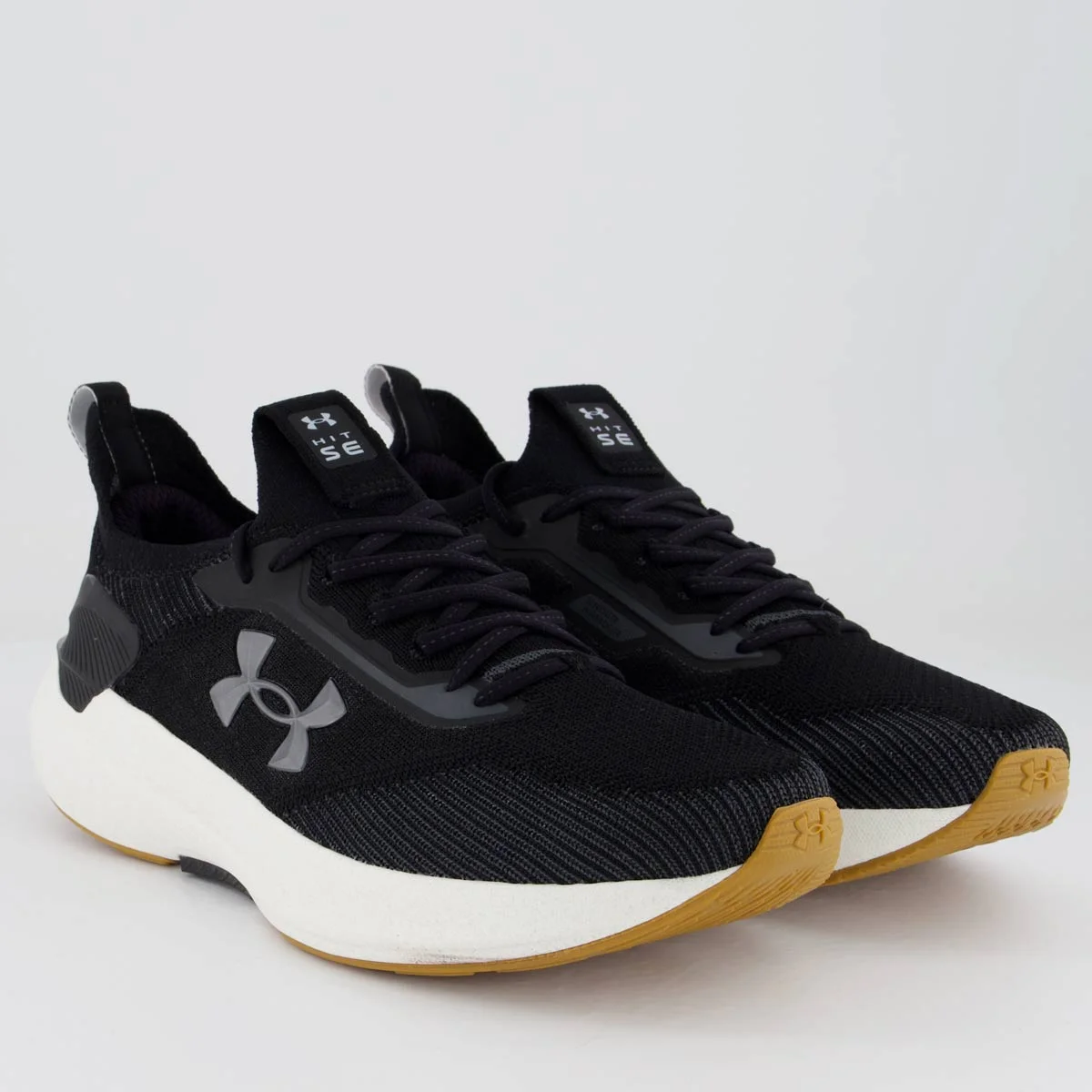 Tênis Under Armour Charged Hit SE Preto Preto 2