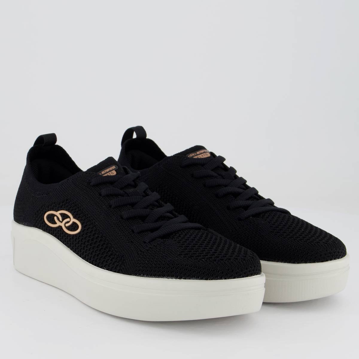 Tênis Olympikus Plato Feminino Preto Preto 2