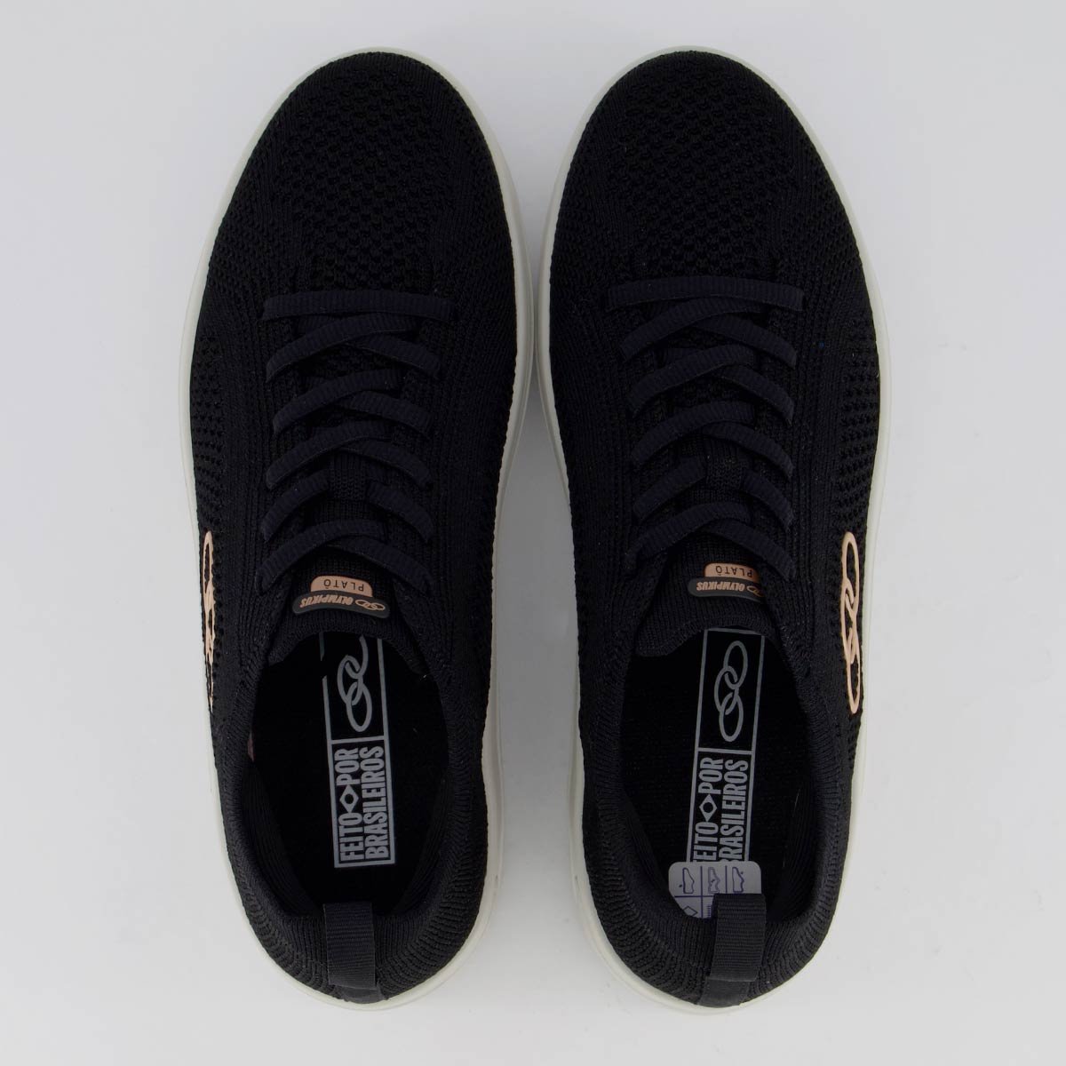 Tênis Olympikus Plato Feminino Preto Preto 4