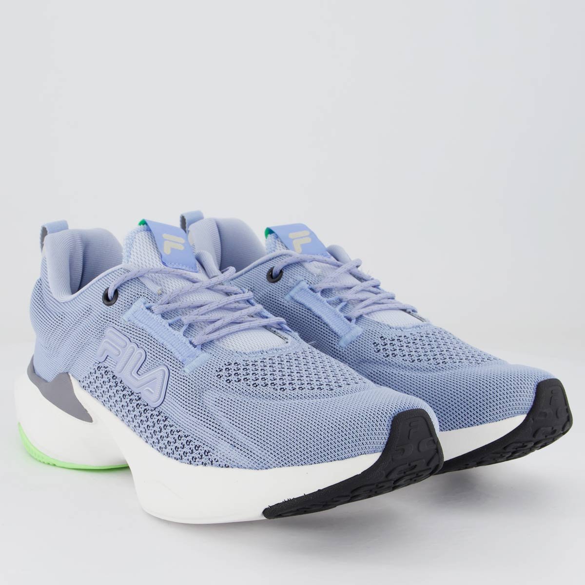 Tênis Fila Master Feminino Azul Claro e Prata Azul/Prata 2