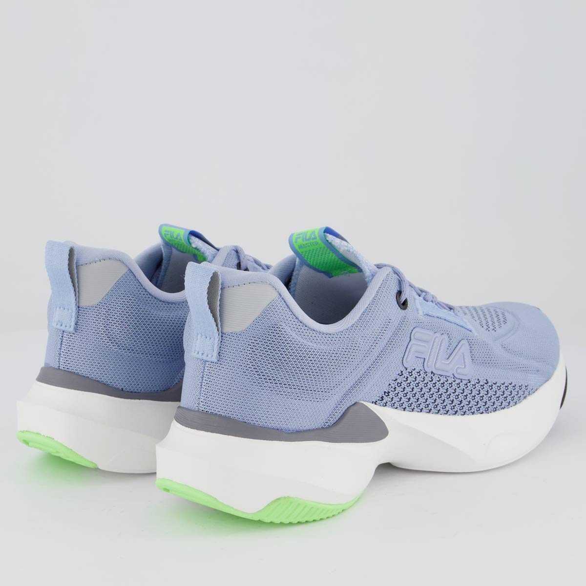 Tênis Fila Master Feminino Azul Claro e Prata Azul/Prata 3