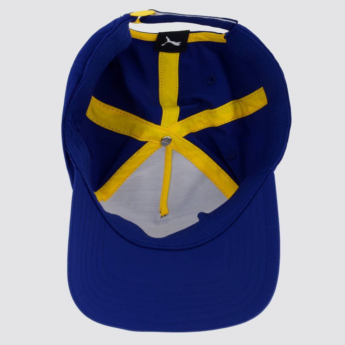 Boné Puma Small World Pinch Panel Juvenil Azul Azul 4