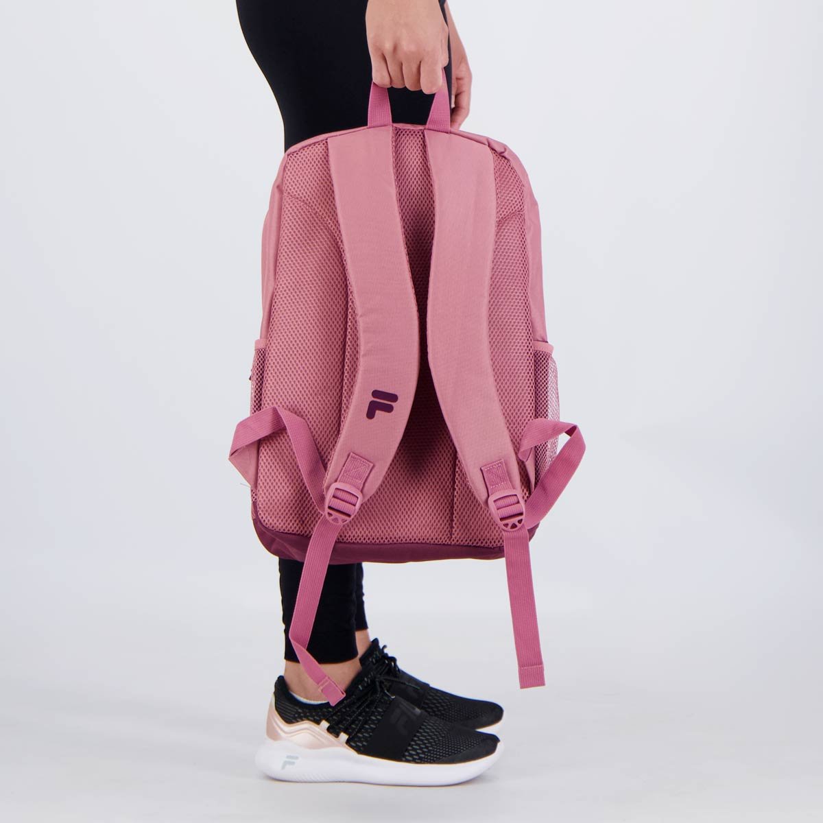 Fila Outline Mochila Fila Escolar Mochila Fila Feminina Rosa