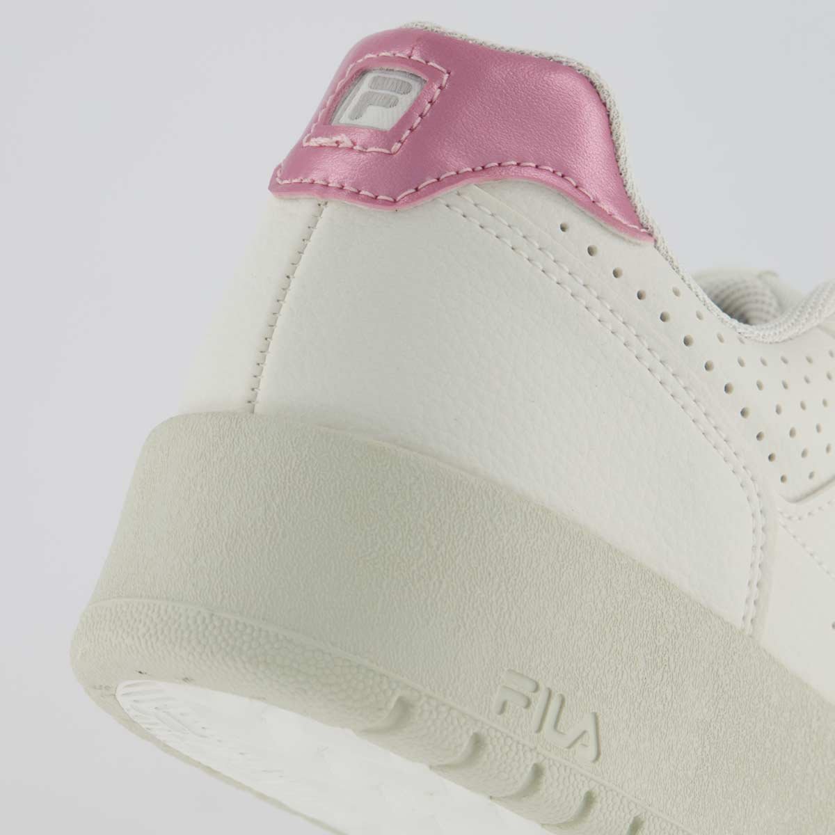 Tênis Fila Ardenza Feminino Branco e Rosa Branco/Rosa 6