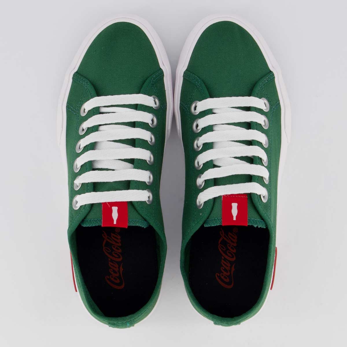 Tênis Coca Cola Blend Classic Verde Bandeira Verde 4