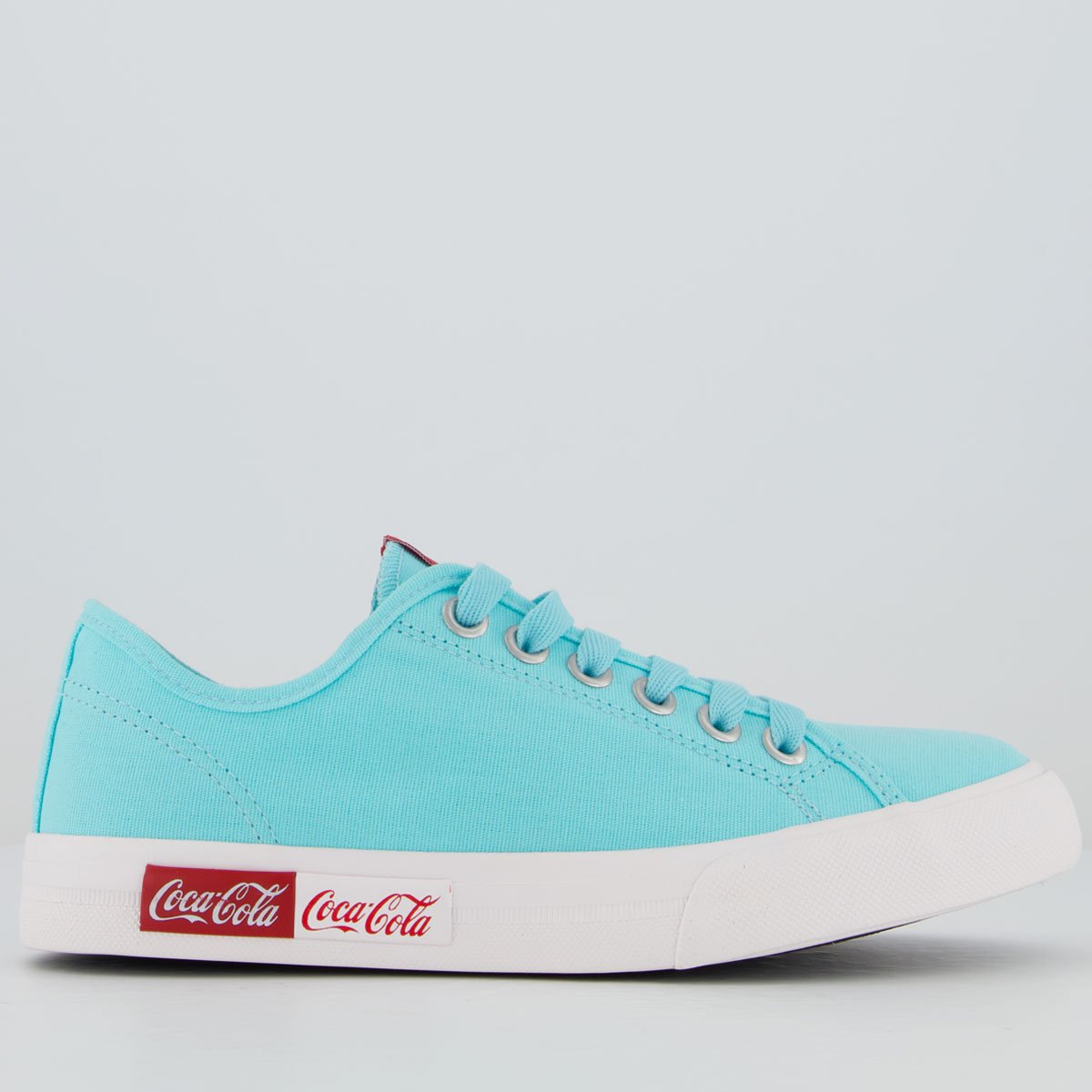 Tênis Coca Cola Blend Classic Ciano Azul 1