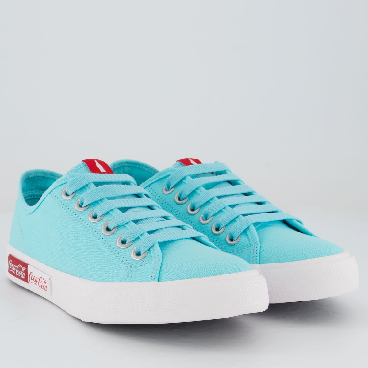 Tênis Coca Cola Blend Classic Ciano Azul 2