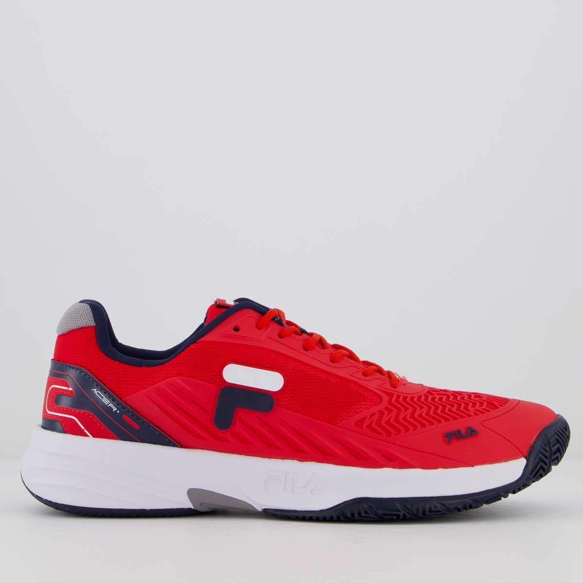 Tênis Fila Acer Vermelho e Marinho Vermelho/Azul 1