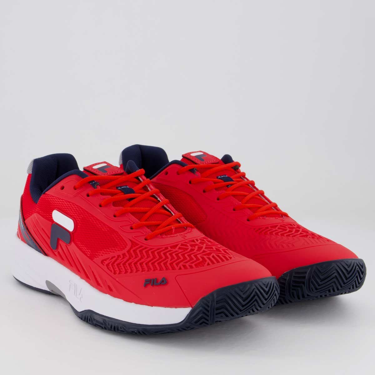 Tênis Fila Acer Vermelho e Marinho Vermelho/Azul 2