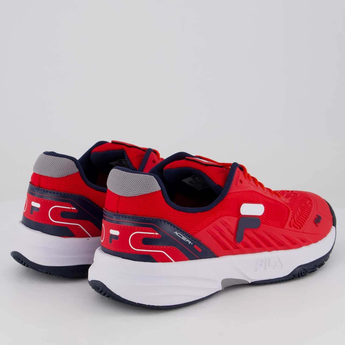 Tênis Fila Acer Vermelho e Marinho Vermelho/Azul 3
